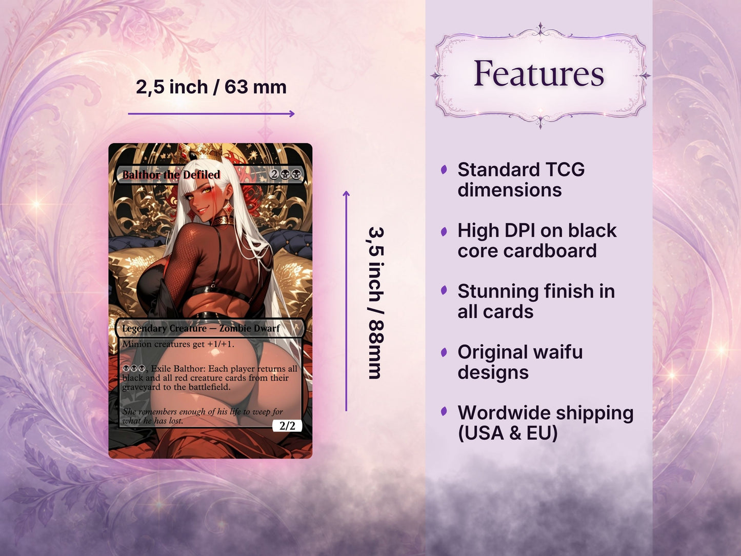 Demonic Waifus Altered Art MTG Card Collection (SFW)