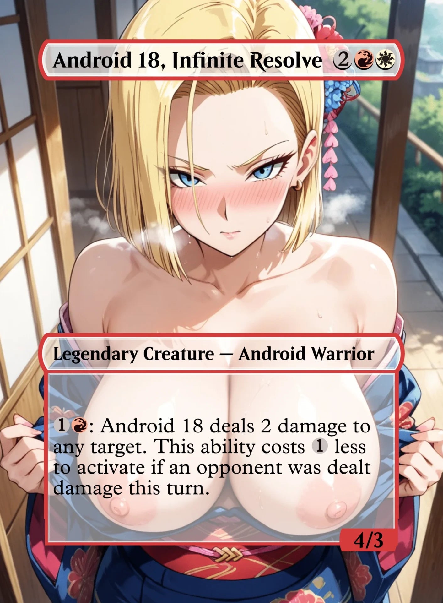 Android 18, Infinite Resolve