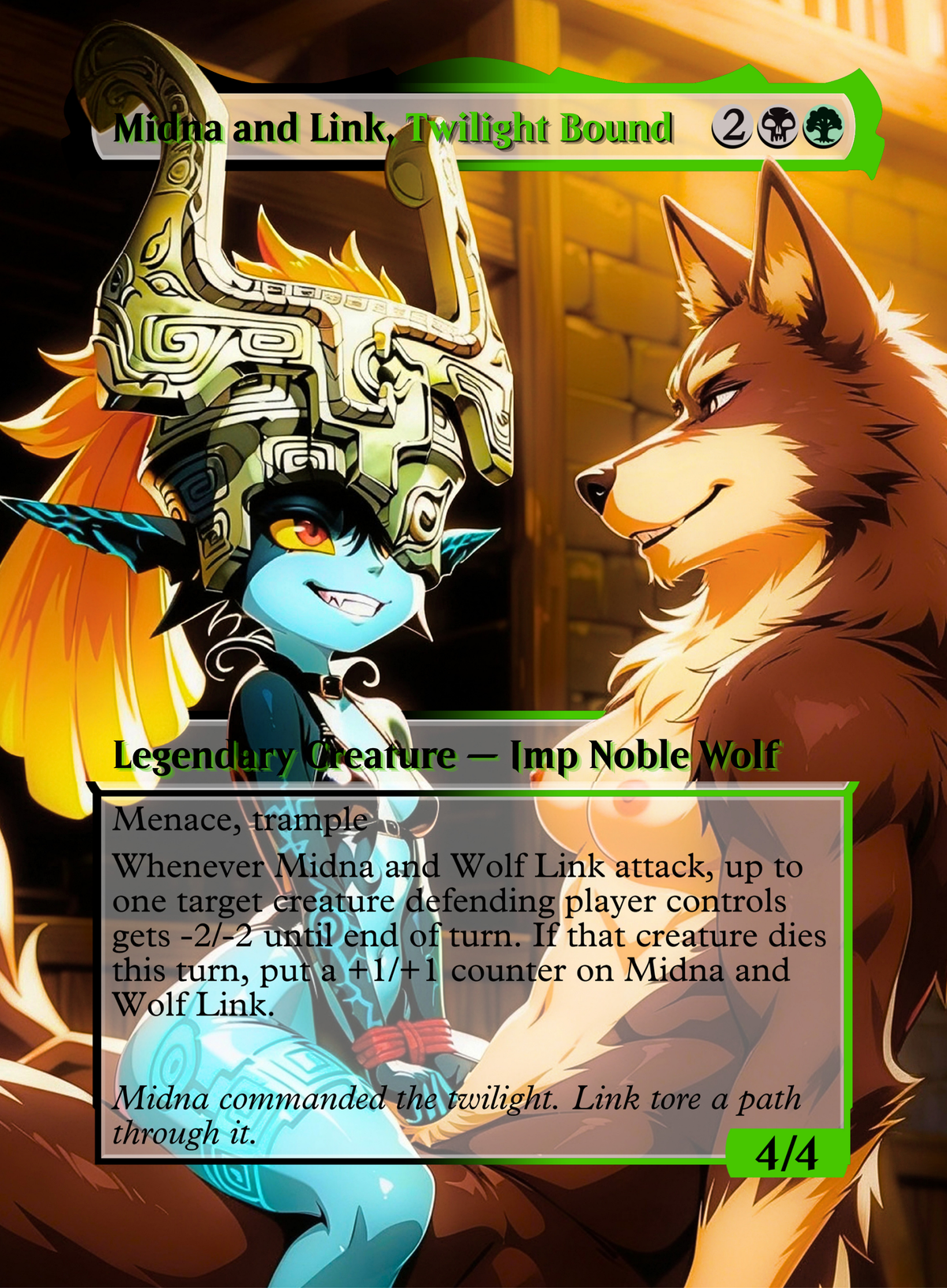 Midna and Link, Twilight Bound #177