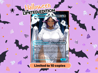 Yoruichi, Sheet-Specter Trickster (SFW) #Halloween1