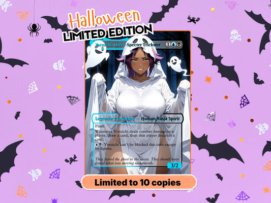 Yoruichi, Sheet-Specter Trickster (SFW) #Halloween1