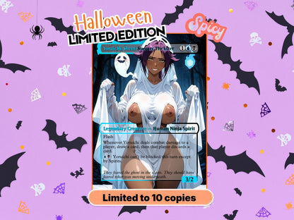 Yoruichi, Sheet-Specter Trickster (NSFW) #Halloween1