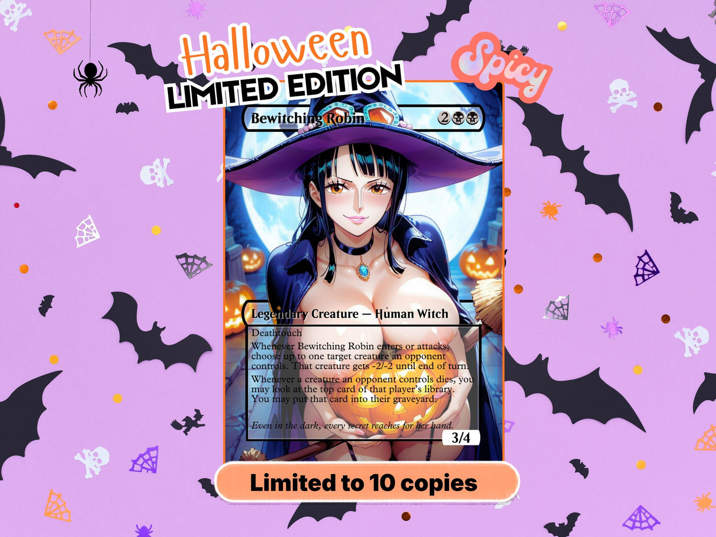 Bewitching Robin (NSFW) #Halloween3
