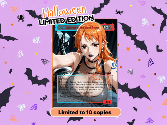 Nami, Herrin des Schwarzen Sturms (SFW) #Halloween8