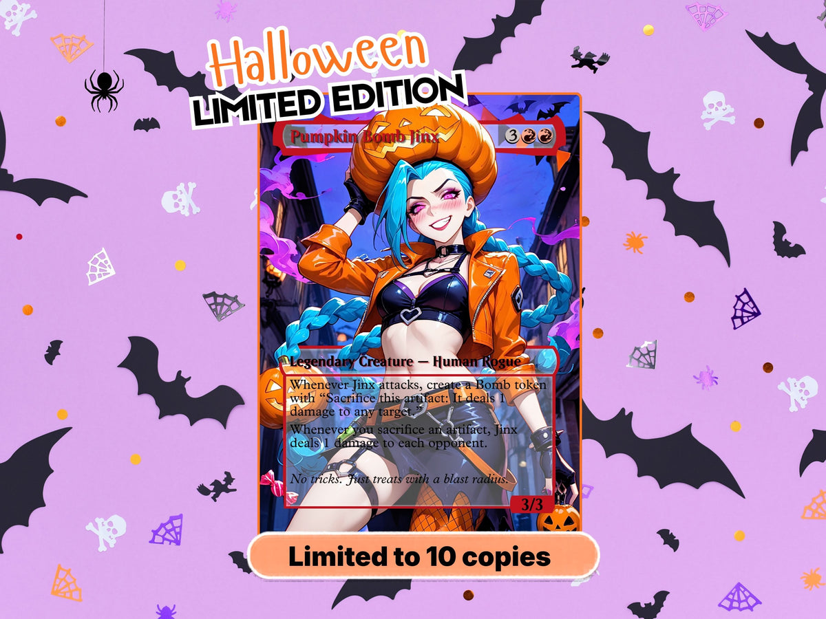 Pumpkin Bomb Jinx (SFW) #Halloween10