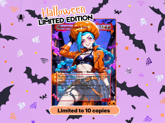 Pumpkin Bomb Jinx (SFW) #Halloween10