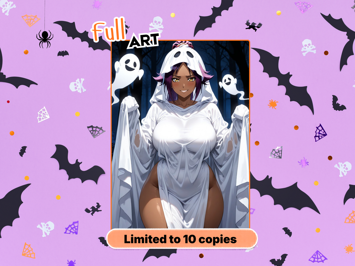 Yoruichi, Sheet-Specter Trickster (SFW) #Halloween1
