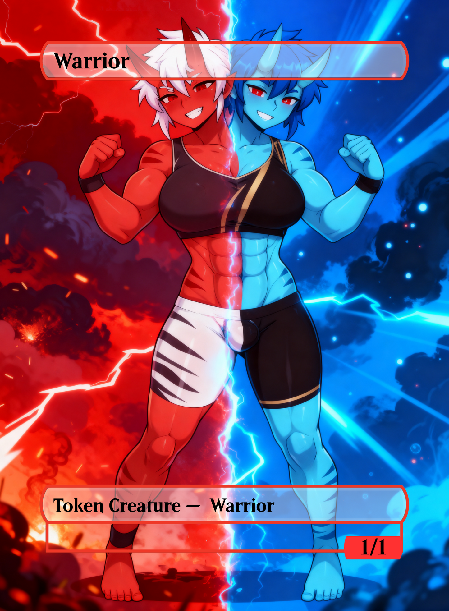 Futa Warrior Token #99