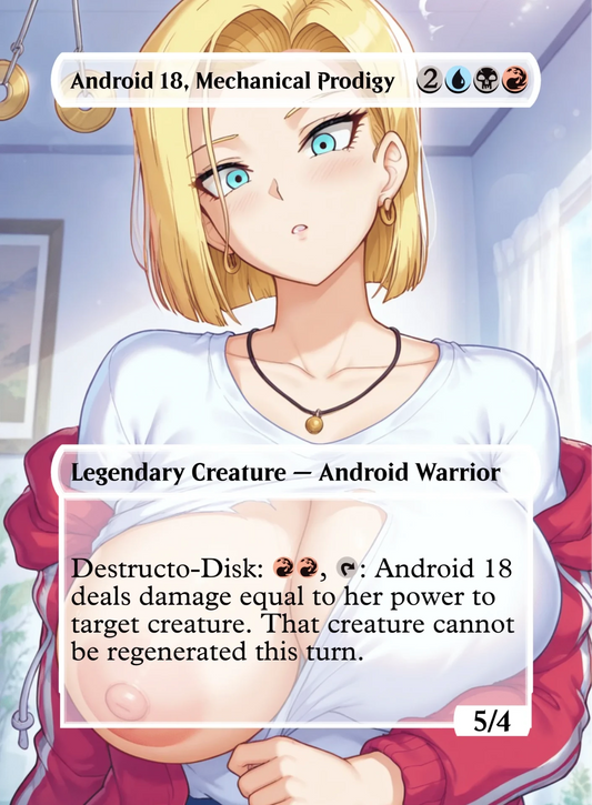 Android 18, Mechanical Prodigy