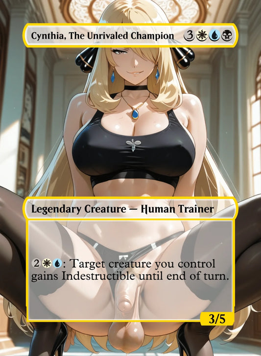 Cynthia, The Unrivaled Champion