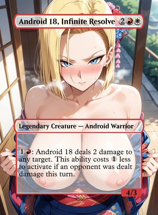 Android 18, Infinite Resolve