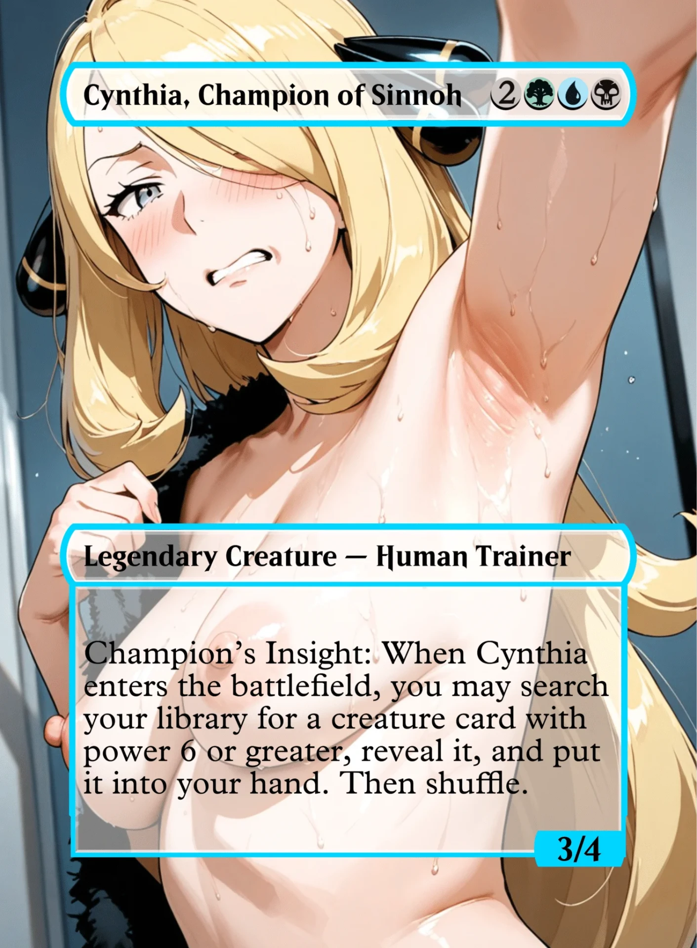 Cynthia, Champion of Sinnoh