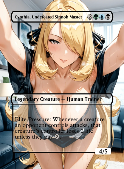 Cynthia, Undefeated Sinnoh Master
