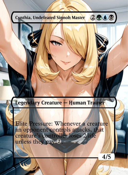 Cynthia, Undefeated Sinnoh Master