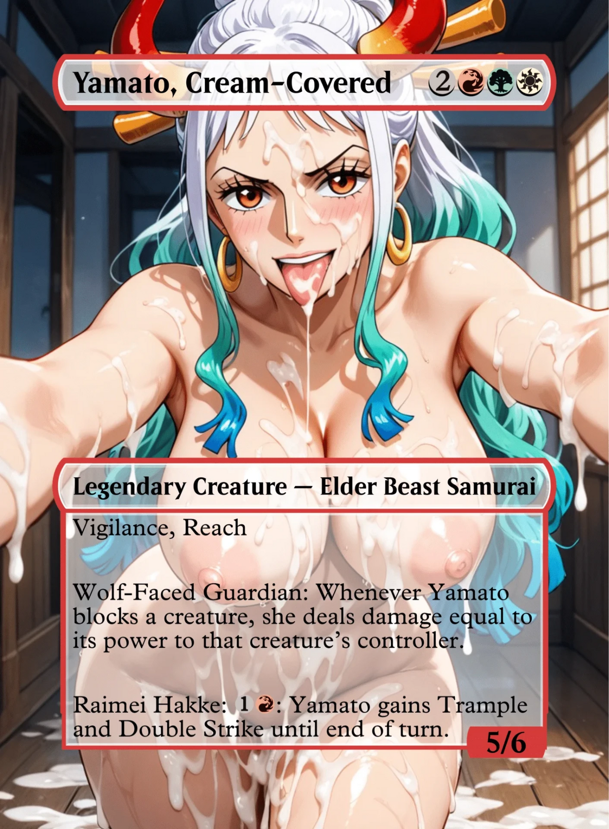 Yamato, Cubierta de Crema