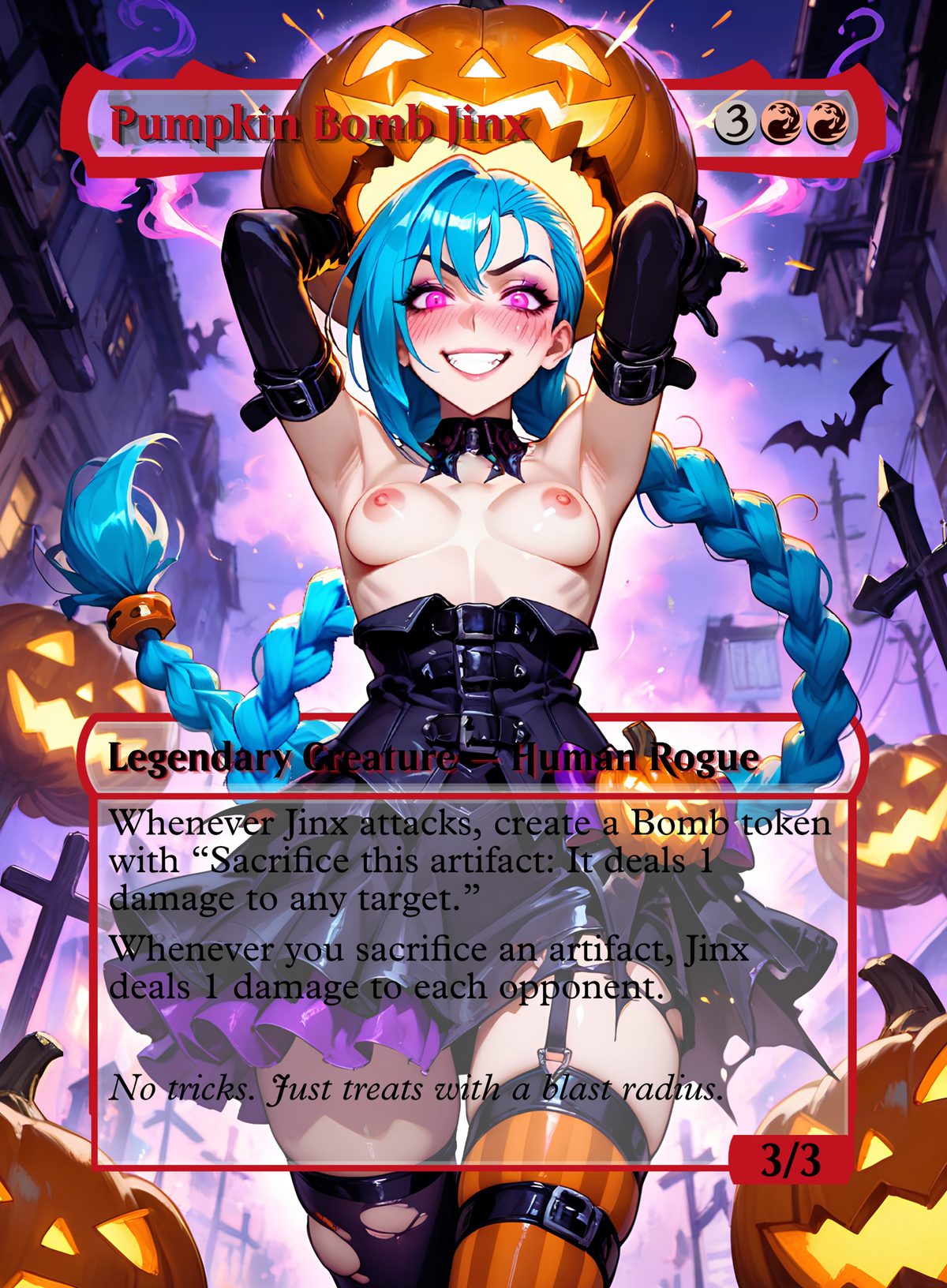 Pumpkin Bomb Jinx (NSFW) #Halloween10