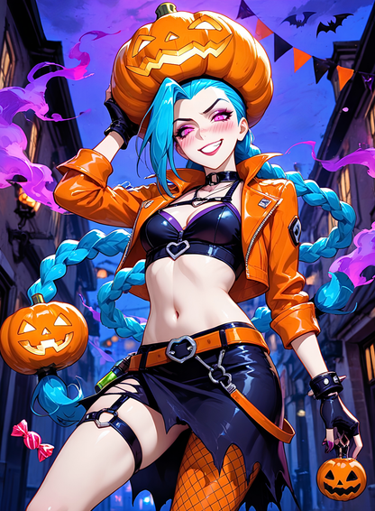 Pumpkin Bomb Jinx (SFW) #Halloween10