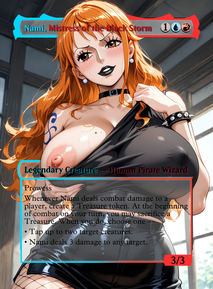 Nami, Mistress of the Black Strom (NSFW) #Halloween8