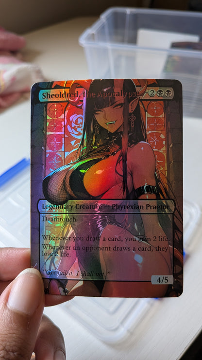 Demonic Waifus Altered Art MTG Card Collection (SFW)