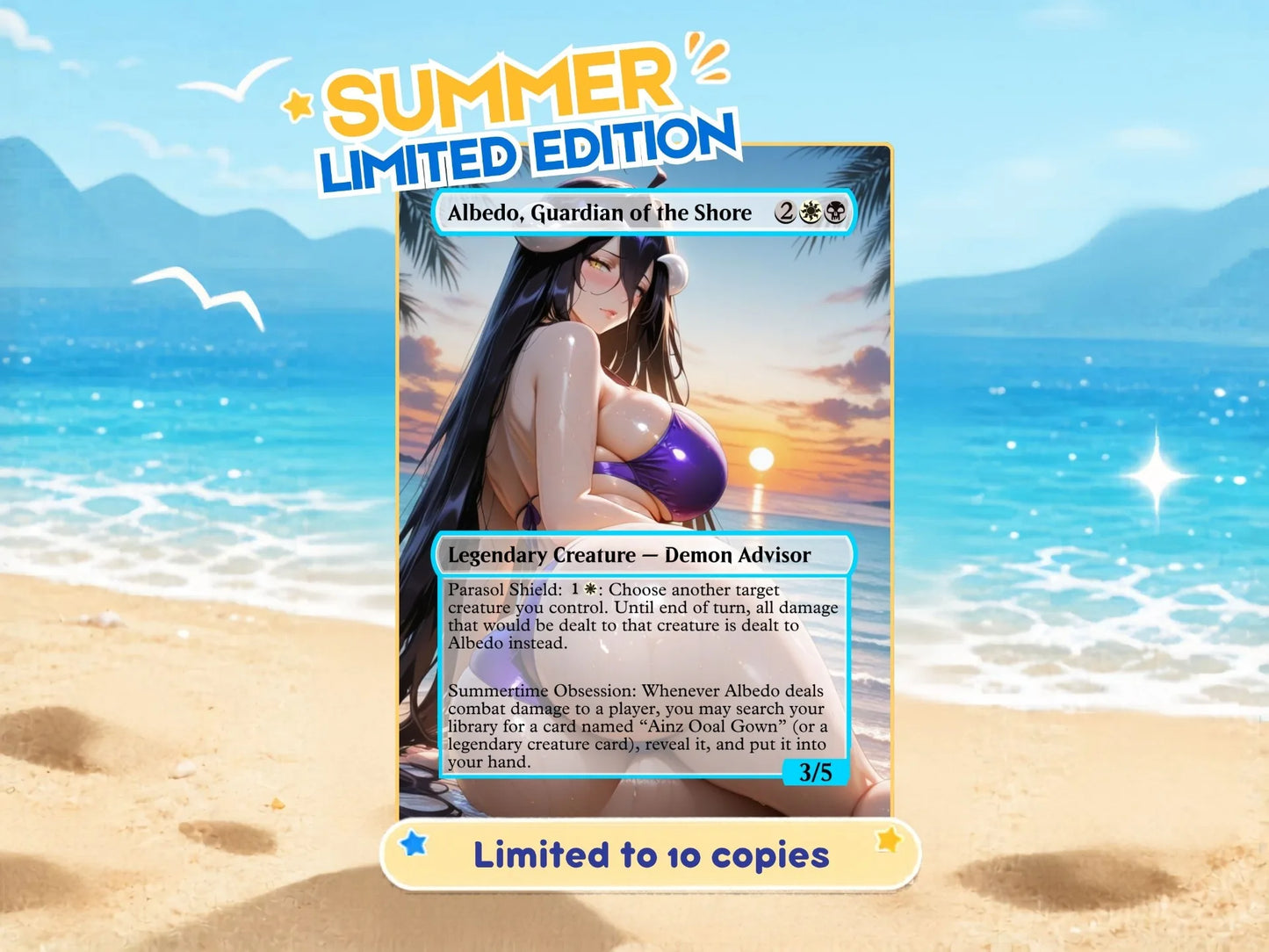 Albedo, Guardian of the Shore (SFW)