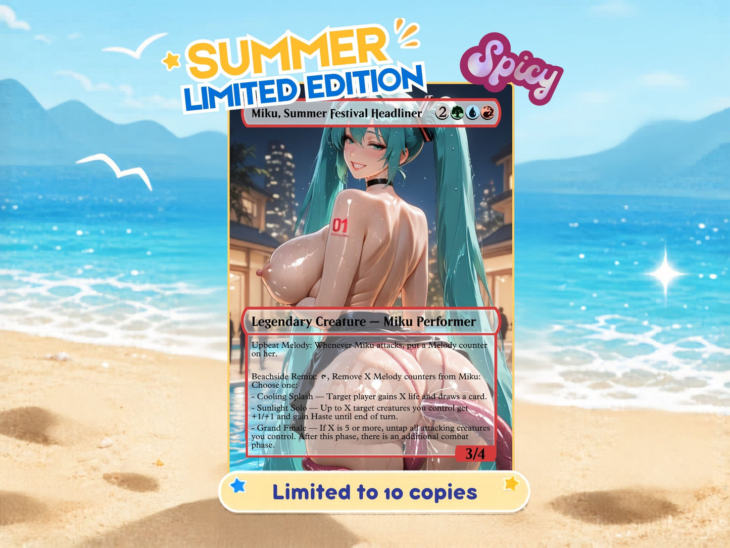 Hatsune Miku, Summer Festival Headliner (NSFW)