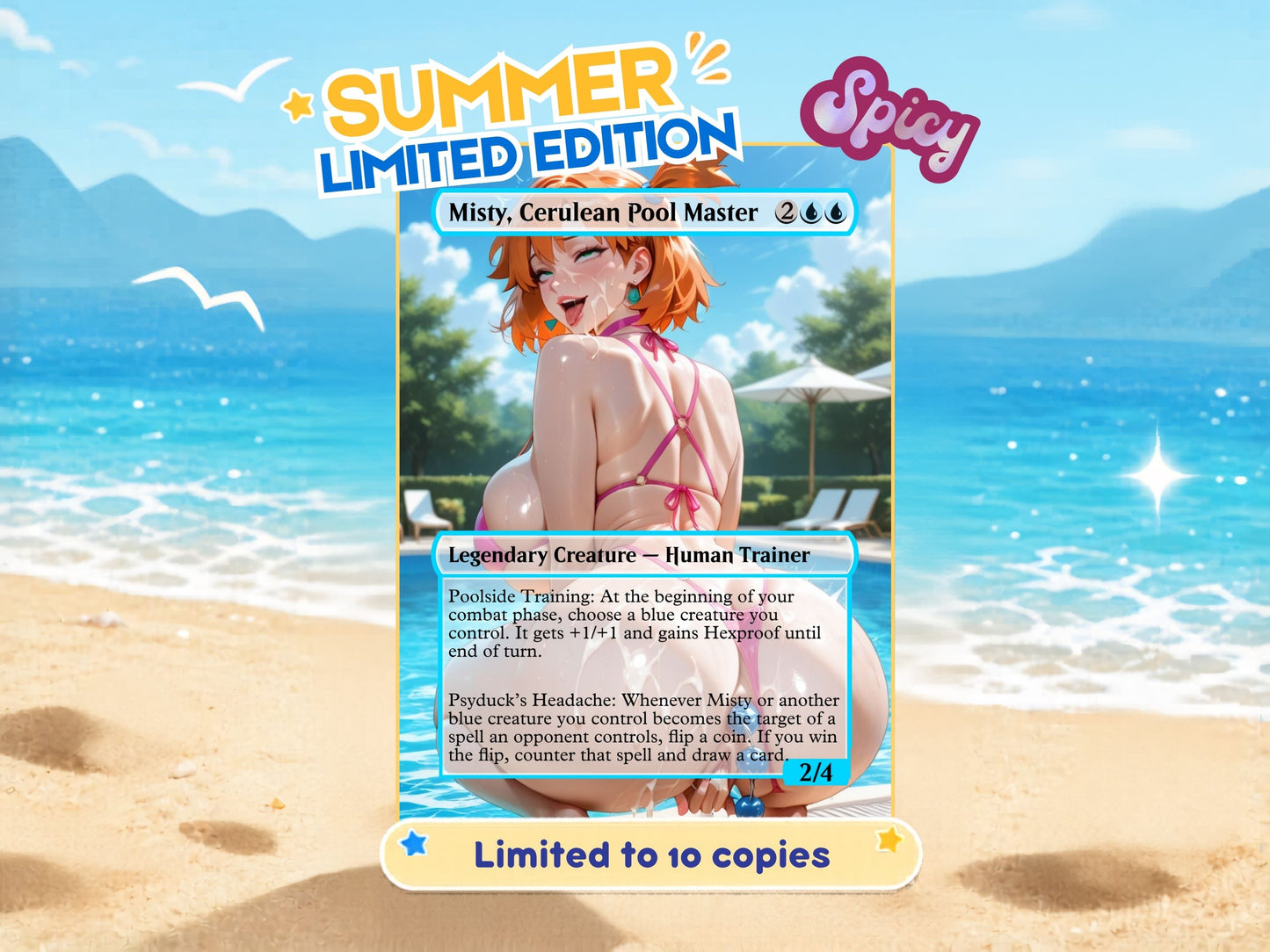 Misty, Cerulean Pool Master (NSFW)