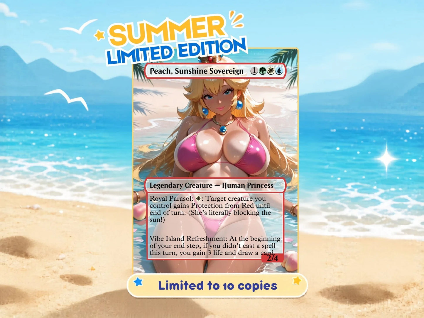 Peach, Sunshine Sovereign (SFW)
